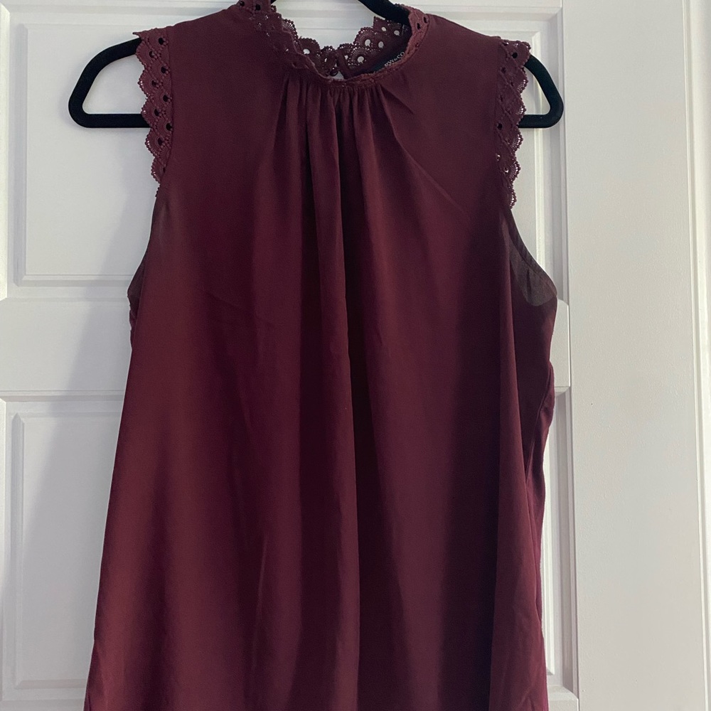 Purple RW&Co Blouse